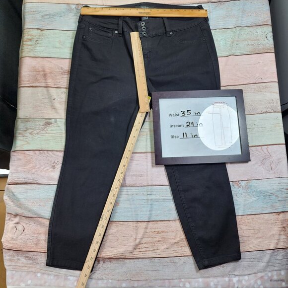 Torrid Black Stretch Denim Jeggings Women’s Size 18XS Skinny Jeans New - Picture 11 of 11